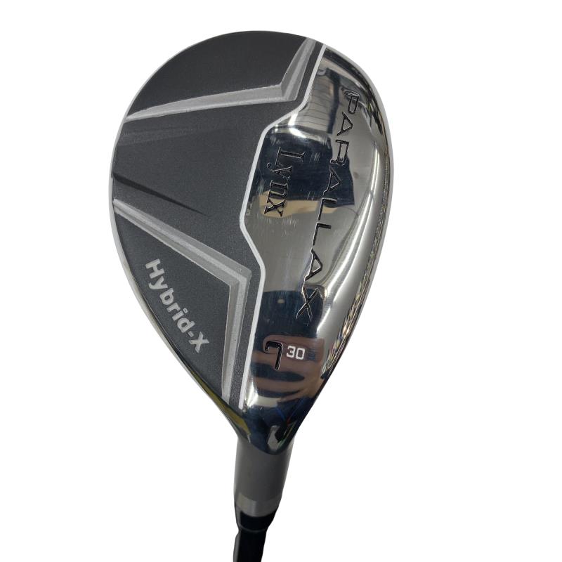 【中古】 リンクス PARALLAX Hybrid-X #7 単品アイアン LI オリジナルカーボン (フレックスSR) メンズ 男性用 右利き 右用 Bランク ゴルフクラブ