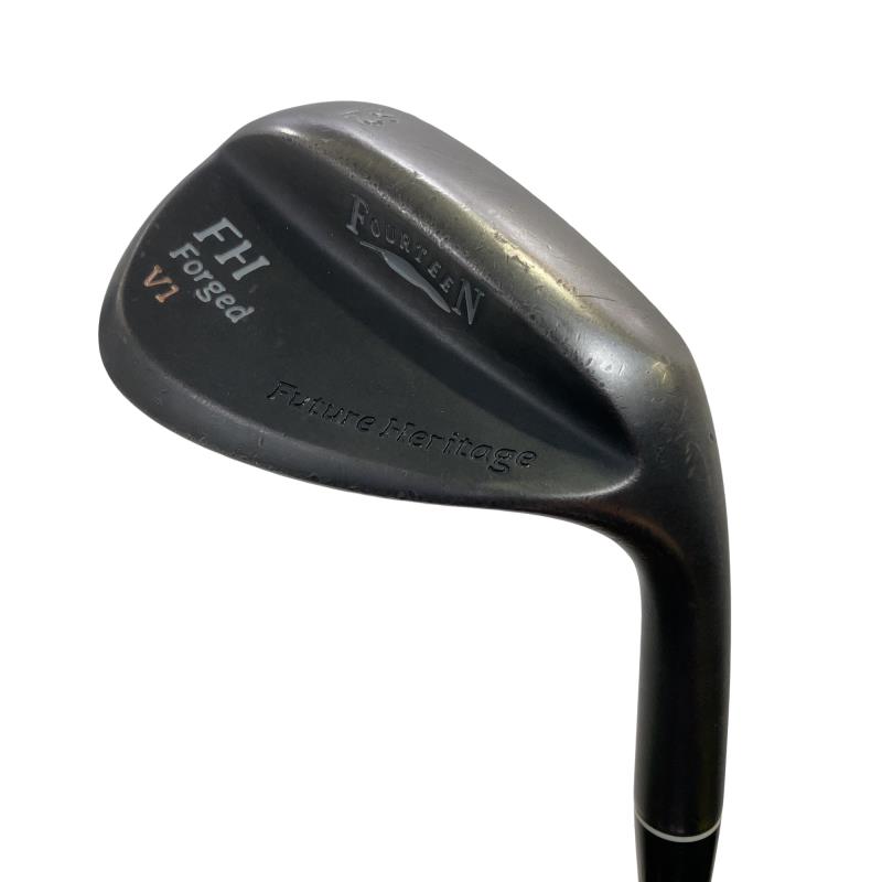 【中古】 フォーティーン FH Forged V1 つや消し黒いこと 52° ウェッジ WG TS-114w (フレックス余分の物) メンズ 成人男性用 右利き 右用 C序列付ける ゴルフ野球クラブ