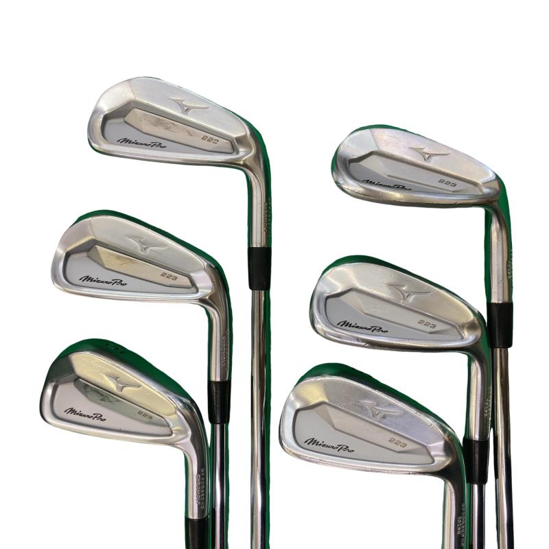 【中古】 ミズノ Mizuno Pro 223 6S アイアン仕掛ける IR 完全無欠特注立て坑 (フレックス余分の物) メンズ 成人男性用 右利き 右用 C価値づける ゴルフ野球クラブ