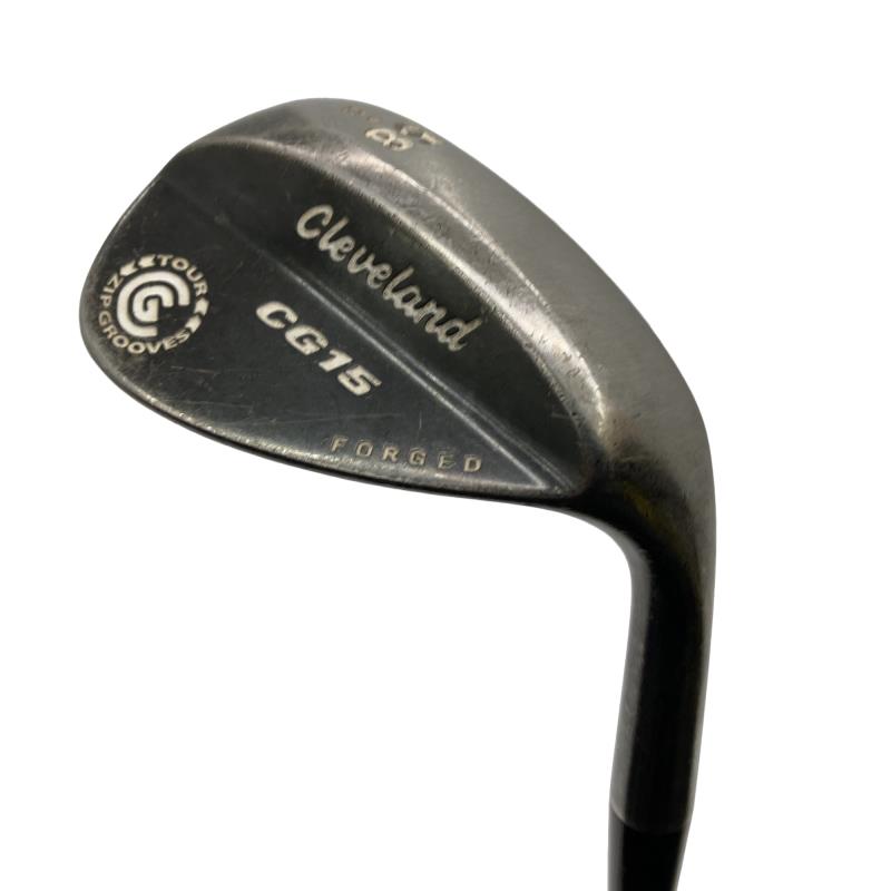 【中古】 クリーブランド CG15 ブラックパール TOUR ZIP GROOVES 58°/08° ウェッジ WG NS PRO 950GH (フレックスS) メンズ 男性用 右利き 右用 Dランク ゴルフクラブ