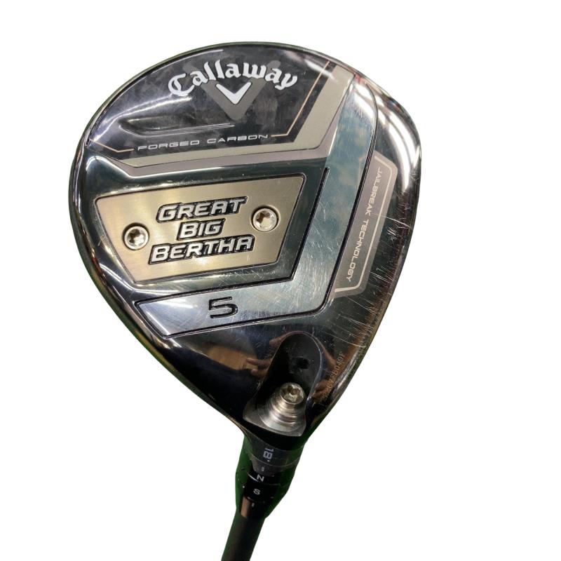 【中古】 キャロウェイ GREAT BIG BERTHA(2023) 5W フェアウェイウッド FW リシャフト (フレックスその他) メンズ 男性用 右利き 右用 Cランク ゴルフクラブ