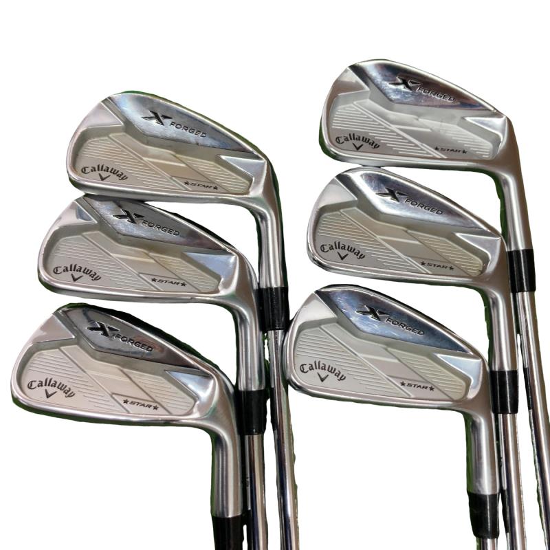 【中古】 キャロウェイ X FORGED STAR 6S アイアン仕掛ける IR NS PRO 950GH neo (フレックスS) メンズ 成人男性用 右利き 右用 C価値づける ゴルフ野球クラブ