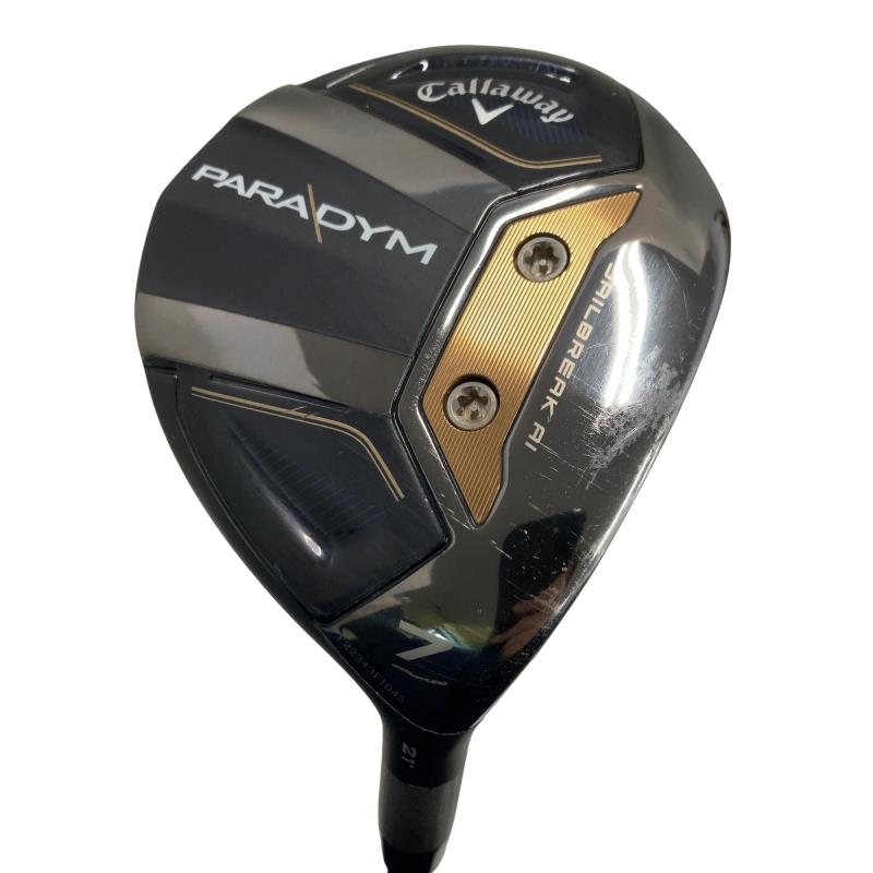 【中古】 キャロウェイ PARADYM 7W フェアウェイウッド FW 純正特注シャフト (フレックスS) メンズ 男性用 右利き 右用 Cランク ゴルフクラブ 19,339円