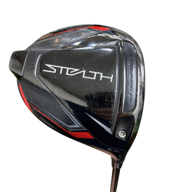 【中古】 テーラーメイド STEALTH 9° ドライバー DR TENSEI RED TM50(STEALTH DR) (フレックスS) メンズ 男性用 右利き 右用 Cランク ゴルフクラブ