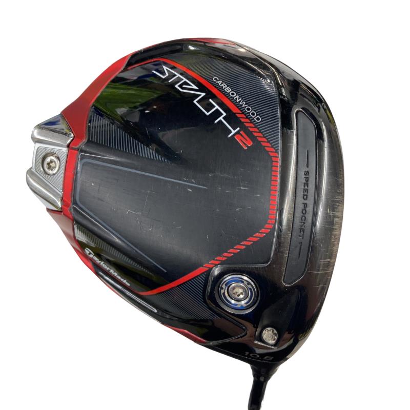 【中古】 テーラーメイド STEALTH2 10.5° ドライバー DR 純正特注シャフト (フレックスS) メンズ 男性用 右利き 右用 Cランク ゴルフクラブ