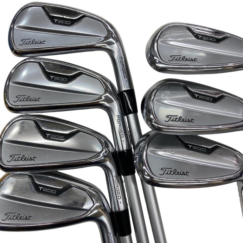 【中古】 タイトリスト Titleist T200(2021) 7S アイアン仕掛ける IR 完全無欠特注立て坑 (フレックスSR) メンズ 成人男性用 右利き 右用 C価値づける ゴルフ野球クラブ