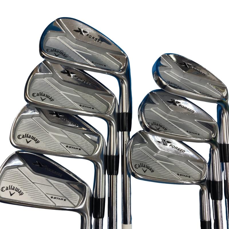 【中古】 キャロウェイ X FORGED STAR 7S アイアン仕掛ける IR NS PRO 950GH neo (フレックスS) メンズ 成人男性用 右利き 右用 C価値づける ゴルフ野球クラブ