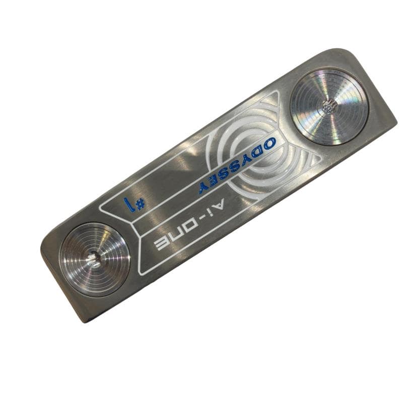 【中古】 オデッセイ Ai-ONE #1 シルバー 34インチ パター PT STROKE LAB 90 スチール (フレックスその他) メンズ 男性用 右利き 右用 Aランク ゴルフクラブ