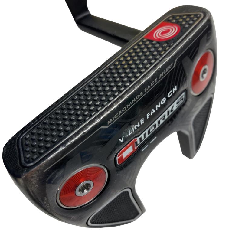 【中古】 オデッセイ O WORKS RED V-LINE FANG CH 34インチ パター PT スチール (フレックスその他) メンズ 男性用 右利き 右用 Cランク ゴルフクラブ