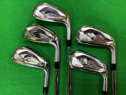 【中古】 タイトリスト Titleist T200 5S アイアンセット IR NS PRO MODUS3 TOUR105 (フレックスS) メンズ 男性用 右利き 右用 Cランク ゴルフクラブ