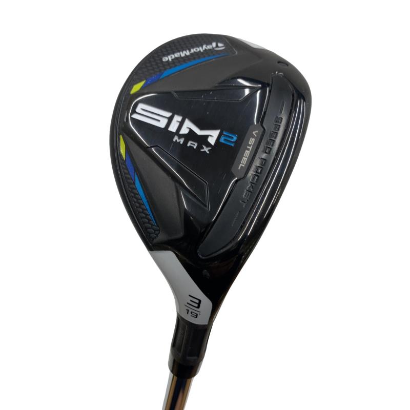 【中古】 テーラーメイド SIM2 MAX U3 ユーティリティ UT KBS MAX MT85 JP (フレックスS) メンズ 男性用 右利き 右用 Cランク ゴルフクラブ