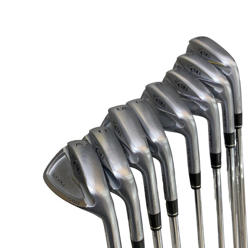 【中古】 本間ゴルフ TOUR WORLD TW727P FORGED  8S アイアン書き割り IR NS PRO 950GH (フレックスR) メンズ 成人男性用 右利き 右用 C序列付ける ゴルフ野球クラブ