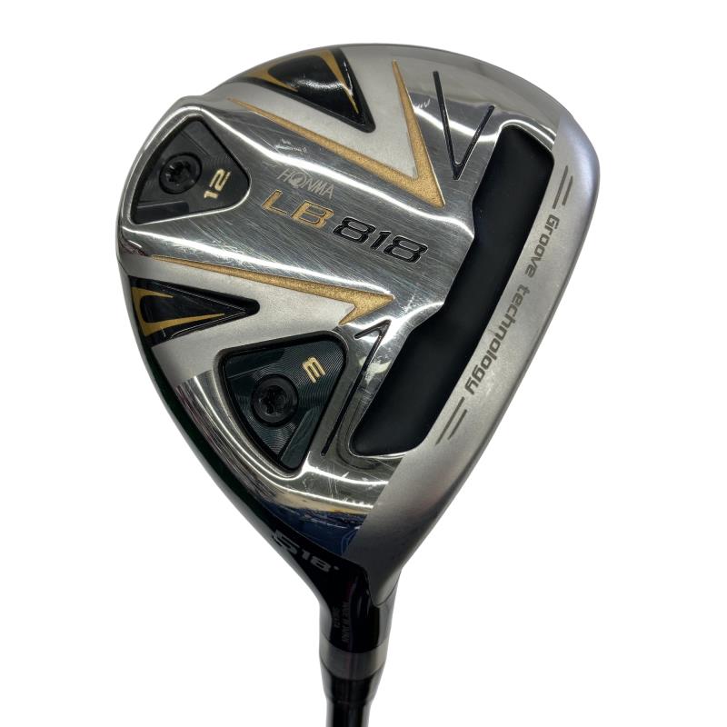 【中古】 本間ゴルフ LB-818 5W フェアウェイウッド FW VIZARD 45 (フレックスS) メンズ 成人男性用 右利き 右用 D位置づける ゴルフ野球クラブ