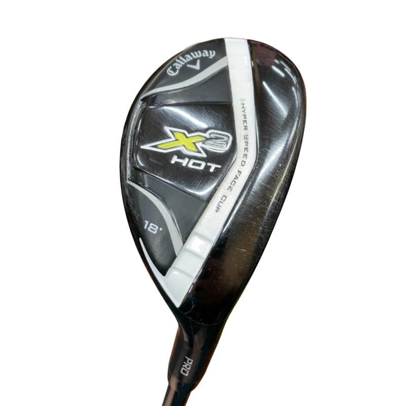 【中古】 キャロウェイ X2 HOT PRO 18° ありがた味 UT X2 HOT(ありがた味) (フレックスS) メンズ 成人男性用 右利き 右用 C位置付ける ゴルフ野球クラブ ゴルフ-クラブ
