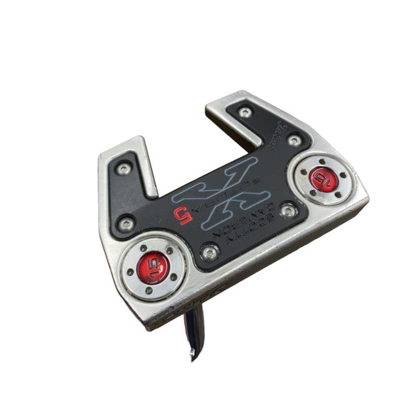【中古】 タイトリスト SCOTTY CAMERON FUTURA X5 35in パター PT スチール写真 (フレックス余分の物) メンズ 成人男性用 右利き 右用 C序列付ける ゴルフ野球クラブ
