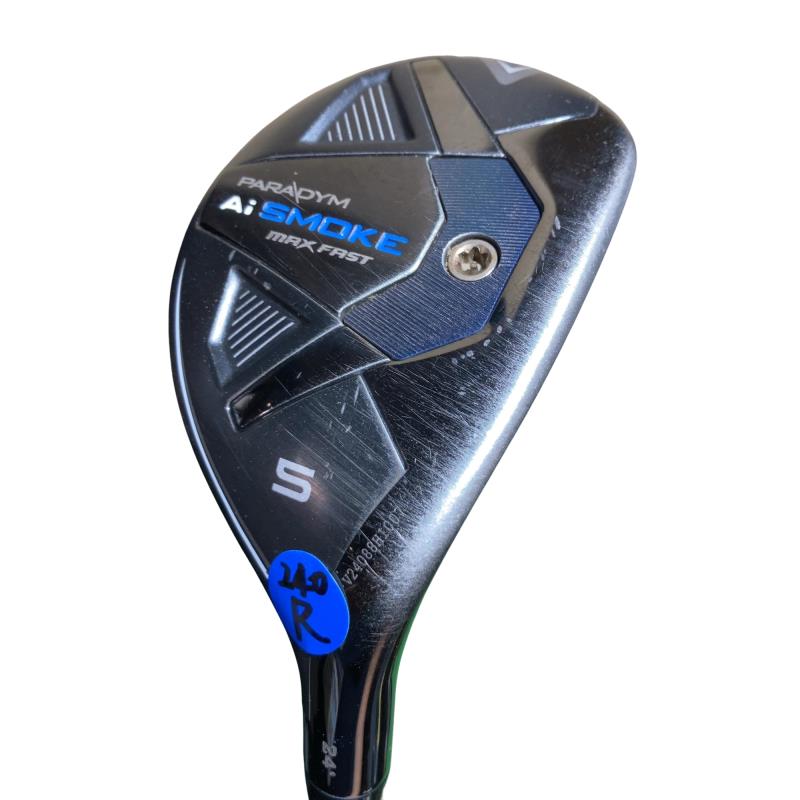 【中古】 キャロウェイ PARADYM Ai SMOKE MAX FAST U5 ユーティリティ UT TENSEI 40 for CW(Ai SMOKE UT) (フレックスR) メンズ 男性用 右利き 右用 Cランク ゴルフクラブ
