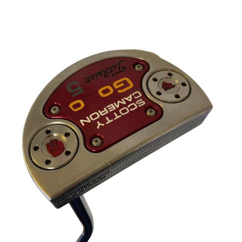 【中古】 タイトリスト SCOTTY CAMERON GoLo 5 34in パター PT スチール写真 (フレックス余分の物) メンズ 成人男性用 右利き 右用 C序列付ける ゴルフ野球クラブ