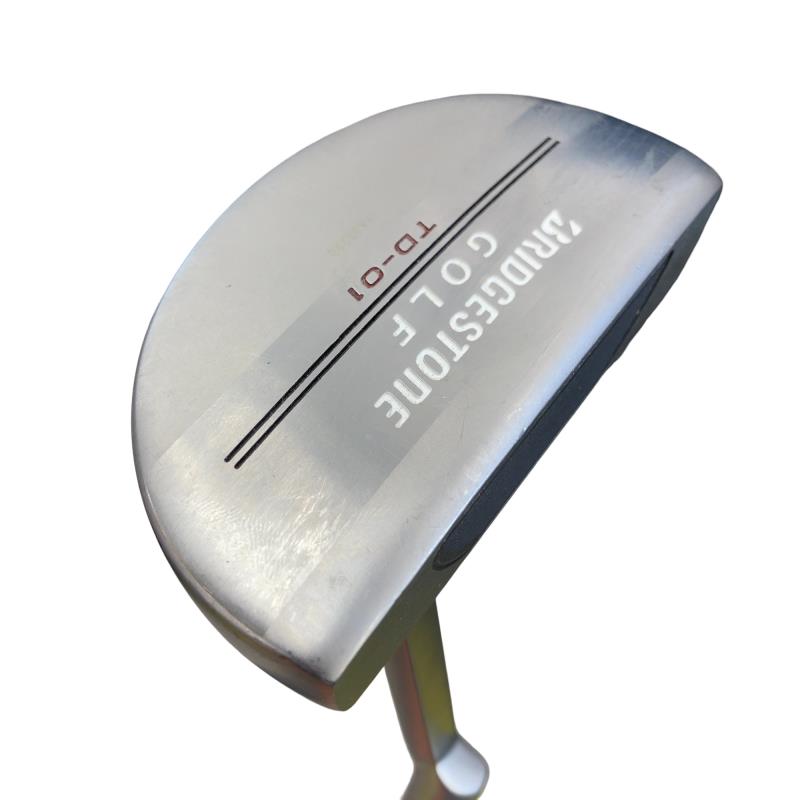 【中古】 ブリヂストン BRIDGESTONE TD-01 34in パター PT スチール写真 (フレックス余分の物) メンズ 成人男性用 右利き 右用 C序列付ける ゴルフ野球クラブ