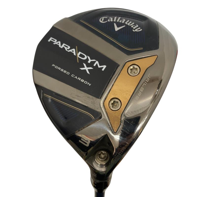 【中古】 キャロウェイ PARADYM X 3W フェアウェイウッド FW VENTUS TR 5 for CW(PARADYM FW) (フレックスR) メンズ 男性用 右利き 右用 Cランク ゴルフクラブ