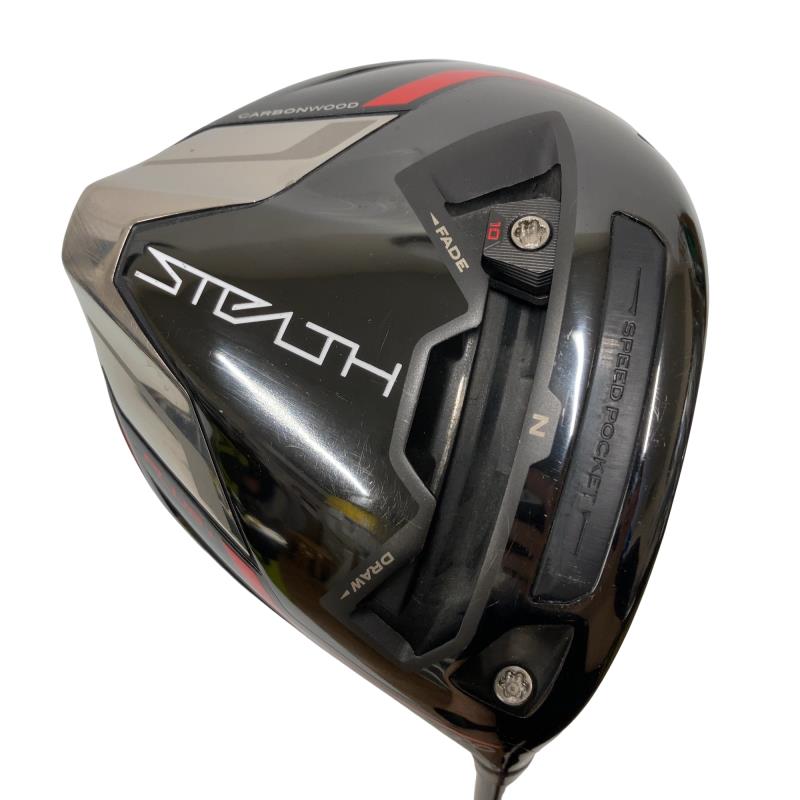 【中古】 テーラーメイド STEALTH PLUS+ 9° ドライバー DR リシャフト (フレックスその他) メンズ 男性用 右利き 右用 Cランク ゴルフクラブ