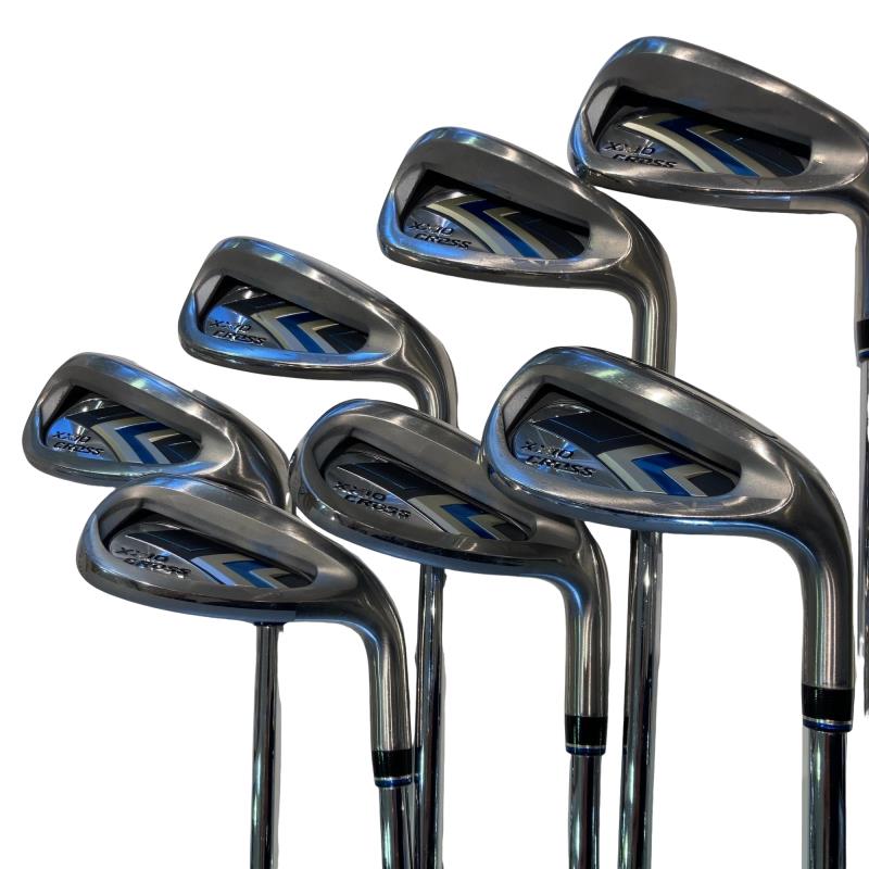 【中古】 ダンロップ XXIO CROSS(2021) 7S アイアン仕掛ける IR NS PRO 860GH D.S.T for XXIO (フレックスS) メンズ 成人男性用 右利き 右用 C価値づける ゴルフ野球クラブ