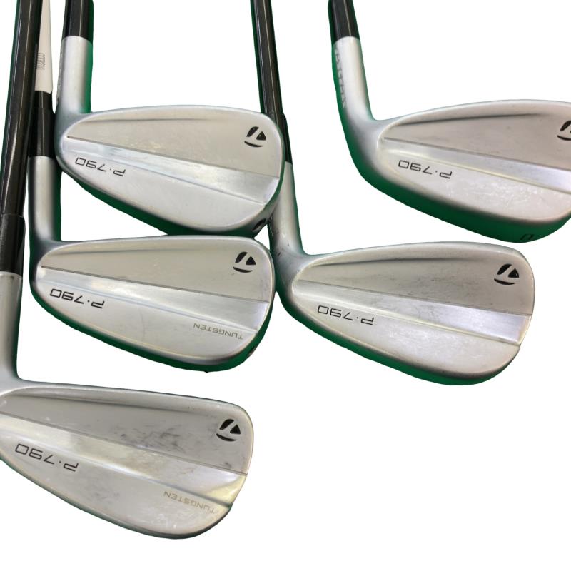 【中古】 テーラーメイド Taylor Made P・790(2023) 5S アイアンセット IR 純正特注シャフト (フレックスR) メンズ 男性用 右利き 右用 Cランク ゴルフクラブ｜ゴルフパートナー 中古クラブ店