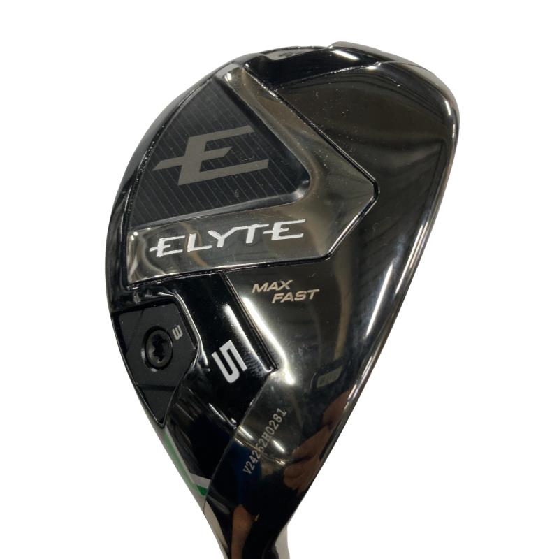 【中古】 キャロウェイ ELYTE MAX FAST U5 ありがた味 UT LIN-Q GREEN 40 for CW(ELYTE UT) (フレックスS) メンズ 成人男性用 右利き 右用 C価値づける ゴルフ野球クラブ