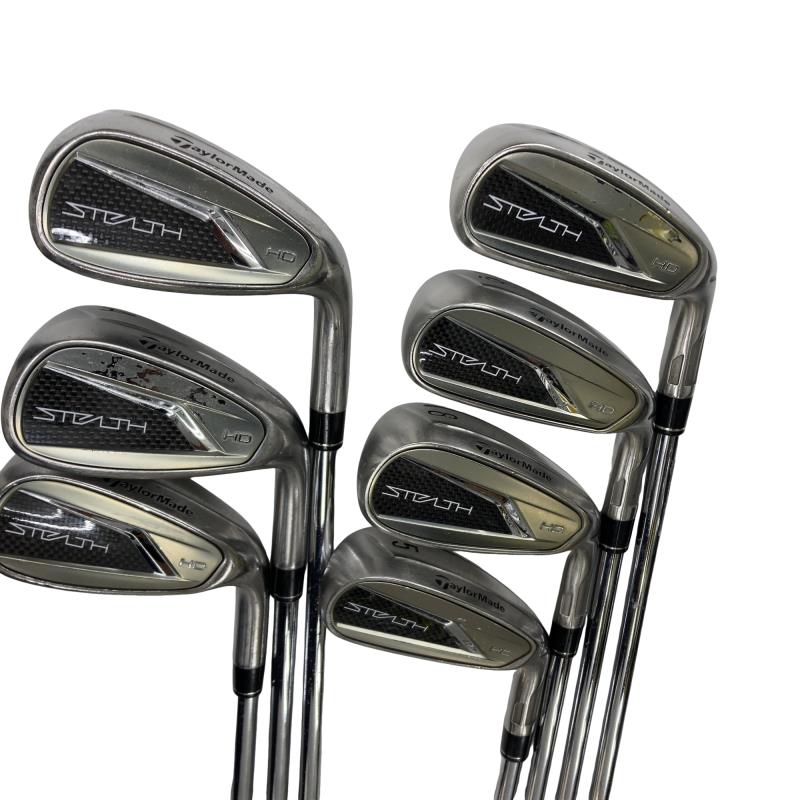 【中古】 テーラーメイド STEALTH HD(2023) 7S アイアンセット IR KBS MAX MT80 JP (フレックスS) メンズ 男性用 右利き 右用 Cランク ゴルフクラブ｜ゴルフパートナー 中古クラブ店