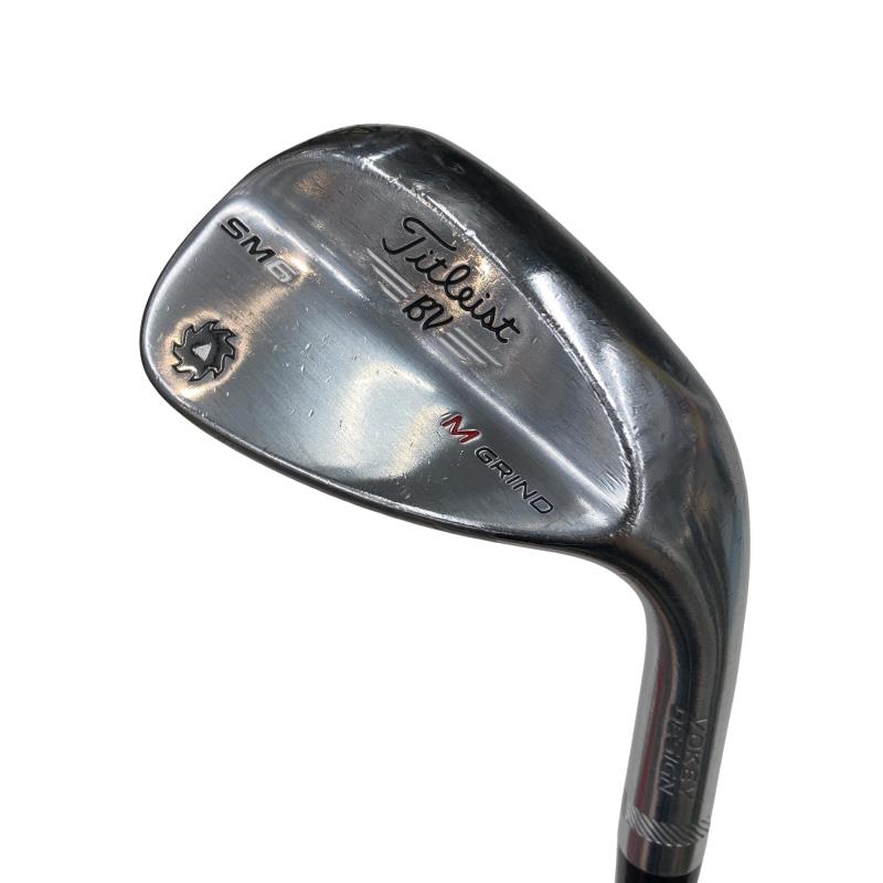 【中古】 タイトリスト VOKEY SPIN MILLED SM6 ツアークロム 54&deg;/08&deg;M ウェッジ WG Dynamic Gold (フレックスS) メンズ 男性用 右利き 右用 Cランク ゴルフクラブ｜ゴルフパートナー 中古クラブ店