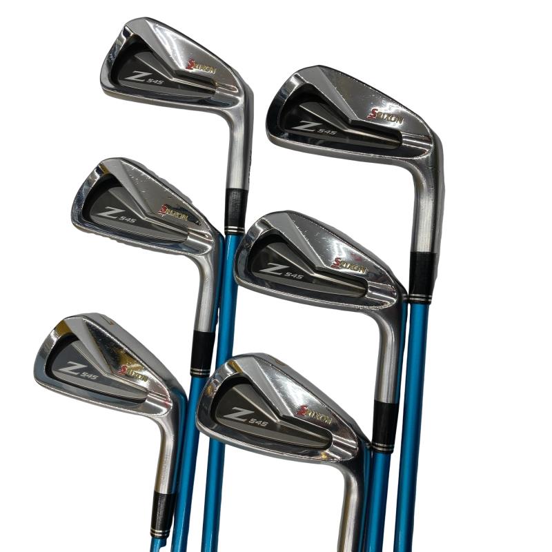 【中古】 ダンロップ SRIXON Z545 6S アイアンセット IR 純正特注シャフト (フレックスR) メンズ 男性用 右利き 右用 Cランク ゴルフクラブ