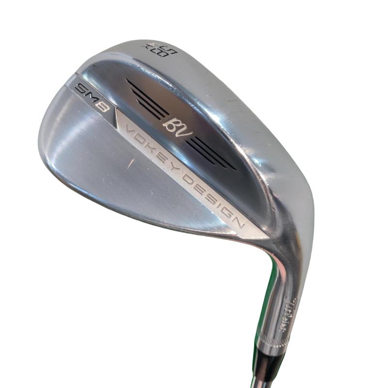 【中古】 タイトリスト VOKEY SPIN MILLED SM8 ツアークロム 58°/14°K ウェッジ WG Dynamic Gold (フレックスS) メンズ 男性用 右利き 右用 Dランク ゴルフクラブ