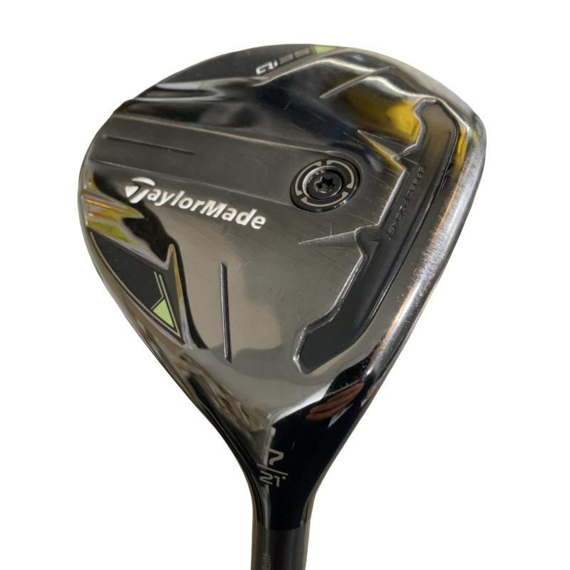 【中古】 テーラーメイド Qi35 7W フェアウェイウッド FW Diamana BLUE TM50(Qi35 FW) (フレックスSR) メンズ 男性用 右利き 右用 Cランク ゴルフクラブ