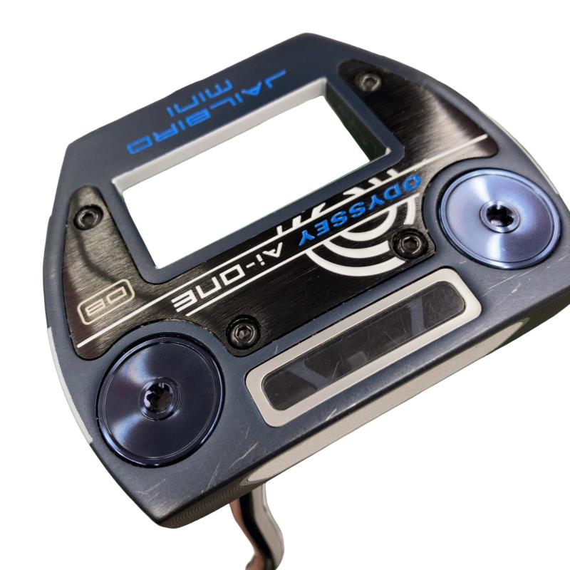 【中古】 オデッセイ Ai-ONE JAILBIRD MINI DB 33インチ パター PT STROKE LAB 90 スチール (フレックスその他) メンズ 男性用 右利き 右用 Cランク ゴルフクラブ|ゴルフパートナー 中古クラブ店