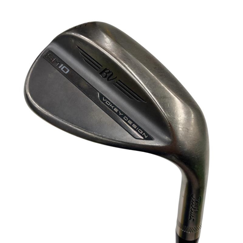 【中古】 タイトリスト VOKEY SPIN MILLED SM10 ジェットブラック 58°/12°D ウェッジ WG Dynamic Gold (フレックスS) メンズ 男性用 右利き 右用 Cランク ゴルフクラブ