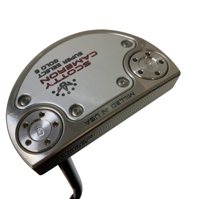 【中古】 タイトリスト SCOTTY CAMERON SUPER SELECT GOLO 6 35インチ パター PT スチール (フレックスその他) メンズ 男性用 右利き 右用 Nランク ゴルフクラブ