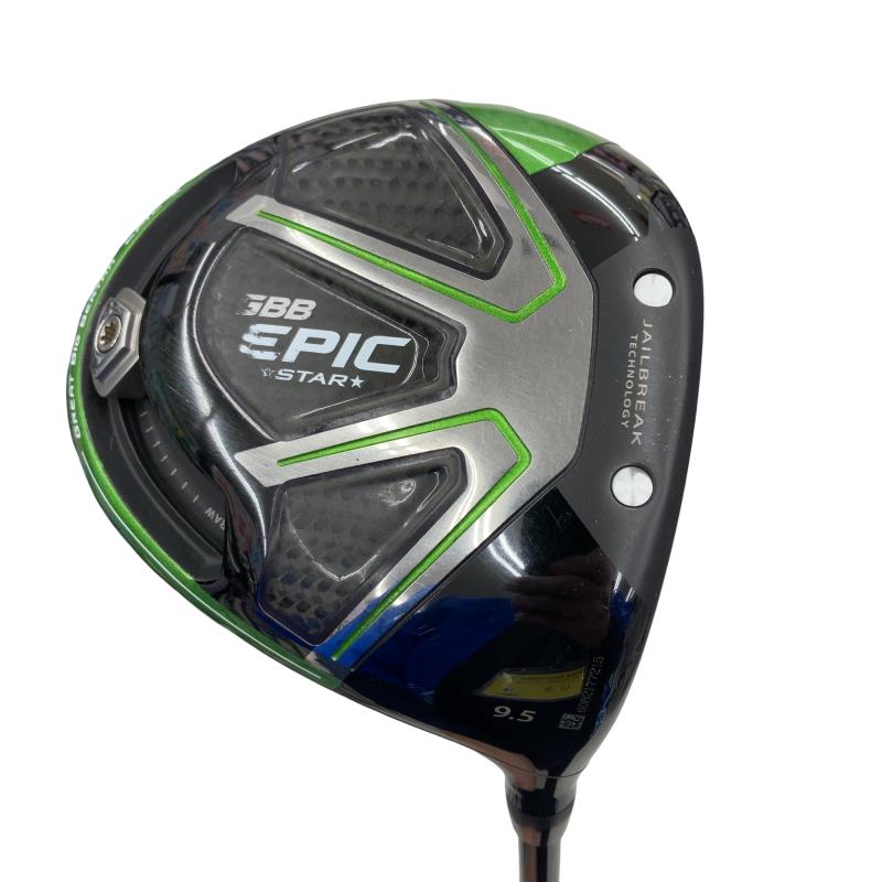 【中古】 キャロウェイ GBB EPIC STAR  9.5° １番ウッド DR Speeder EVOLUTION for GBB (フレックスS) メンズ 成人男性用 右利き 右用 C序列付ける ゴルフ野球クラブ