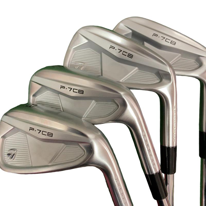 【中古】 テーラーメイド Taylor Made P・7CB(2024) 8S アイアンセット IR Dynamic Gold MID 115 (フレックスS) メンズ 男性用 右利き 右用 Bランク ゴルフクラブ