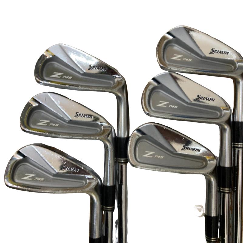【中古】 ダンロップ SRIXON Z745  6S アイアン書き割り IR Dynamic Gold (フレックスS) メンズ 成人男性用 右利き 右用 C序列付ける ゴルフ野球クラブ