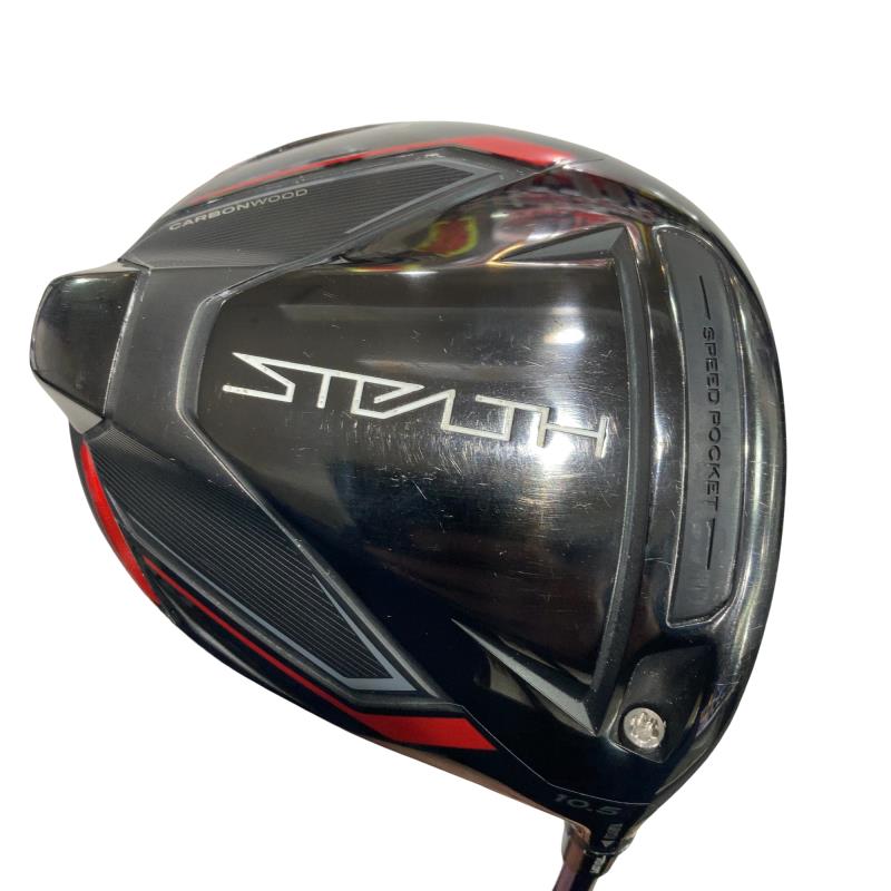 【中古】 テーラーメイド STEALTH 10.5° ドライバー DR 純正特注シャフト (フレックスS) メンズ 男性用 右利き 右用 Cランク ゴルフクラブ
