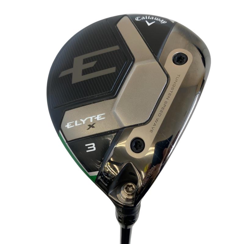 【中古】 キャロウェイ ELYTE X 3W フェアウェイウッド FW VENTUS GREEN 50 for CW(ELYTE FW) (フレックスS) メンズ 成人男性用 右利き 右用 C序列付ける ゴルフ野球クラブ