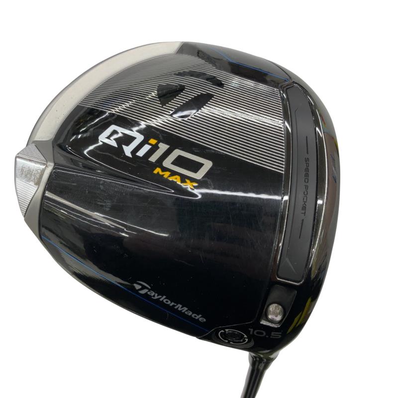 【中古】 テーラーメイド Qi10 MAX 10.5° ドライバー DR Diamana BLUE TM50(Qi10 DR) (フレックスS) メンズ 男性用 右利き 右用 Cランク ゴルフクラブ