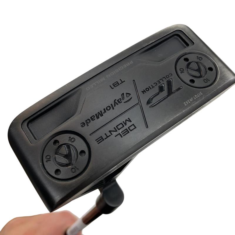 【中古】 テーラーメイド TP COLLECTION BLACK DEL MONTE TB1 34インチ パター PT スチール (フレックスその他) メンズ 男性用 右利き 右用 Cランク ゴルフクラブ｜ゴルフパートナー 中古クラブ店