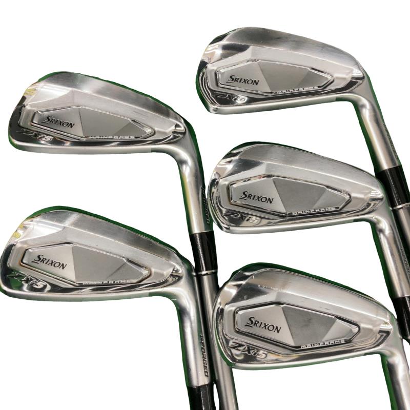 【中古】 ダンロップ SRIXON ZXi5 6S アイアンセット IR 純正特注シャフト (フレックスS) メンズ 男性用 右利き 右用 Cランク ゴルフクラブ｜ゴルフパートナー 中古クラブ店