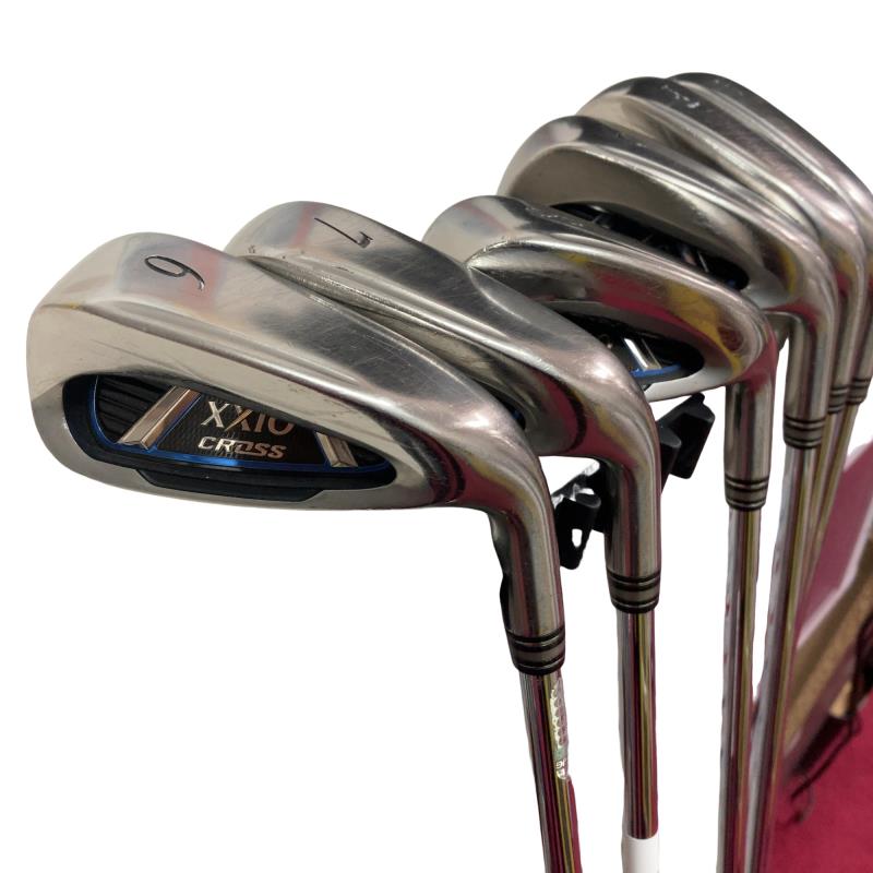 【中古】 ダンロップ XXIO CROSS 7S アイアン仕かける IR NS PRO 870GH D.S.T for XXIO (フレックスR) メンズ 成人男性用 右利き 右用 C序列付ける ゴルフ野球クラブ クラブ-メンズクラブ-スポーツ・アウトドア