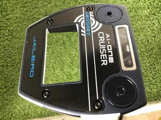 【中古】 オデッセイ Ai-ONE CRUISER JAILBIRD DB 38in パター PT STROKE LAB 140 スチール写真 (フレックス余分の物) メンズ 成人男性用 右利き 右用 C序列付ける ゴルフ野球クラブ