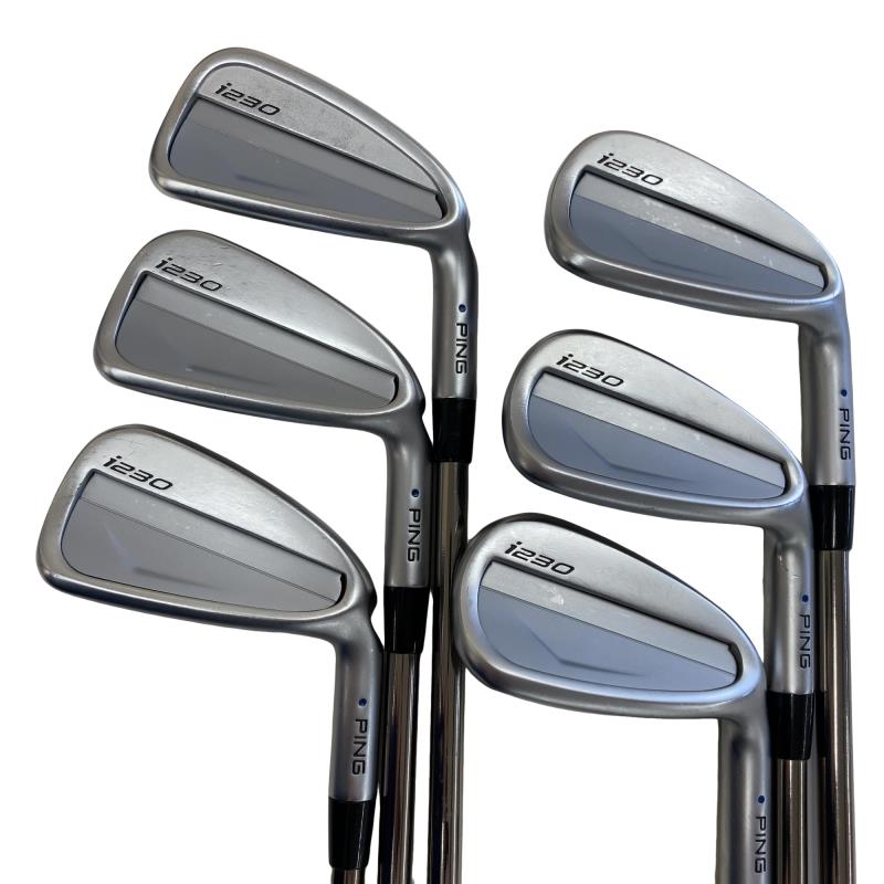 【中古】 ピン i230 6S アイアン仕掛ける IR PING TOUR 2.0 CHROME I (フレックスS) メンズ 成人男性用 右利き 右用 C価値づける ゴルフ野球クラブ