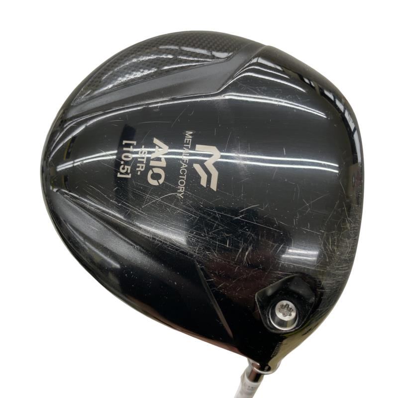 【中古】 朝日ゴルフ METAL FACTORY A10 STR(黒いこと) 10.5° １番ウッド DR 文句無し特注立て坑 (フレックスR) メンズ 成人男性用 右利き 右用 C位置付ける ゴルフ野球クラブ スポーツ・アウトドア-メンズクラブ