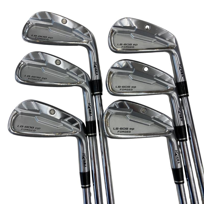 【中古】 本間ゴルフ LB-808ep FORGED 6S アイアン書き割り IR NS PRO MODUS3 TOUR105 (フレックスS) メンズ 成人男性用 右利き 右用 C位置づける ゴルフ野球クラブ