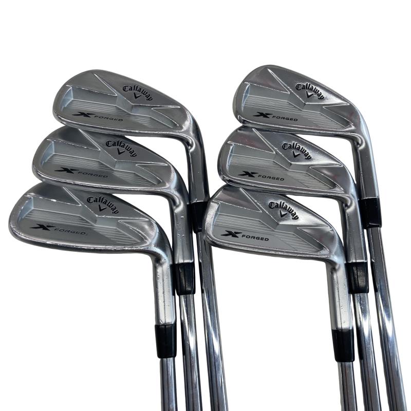 【中古】 キャロウェイ X FORGED(2018) 6S アイアンセット IR NS PRO MODUS3 TOUR120 (フレックスS) メンズ 男性用 右利き 右用 Cランク ゴルフクラブ｜ゴルフパートナー 中古クラブ店