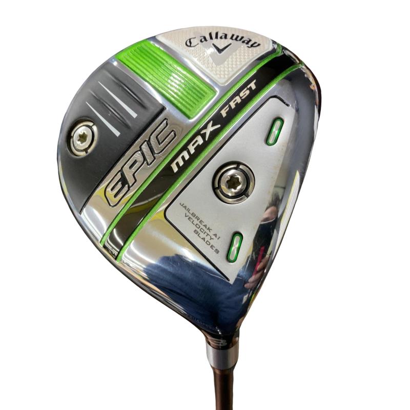【中古】 キャロウェイ EPIC MAX FAST 3W フェアウェイウッド FW リシャフト (フレックスその他) メンズ 男性用 右利き 右用 Cランク ゴルフクラブ